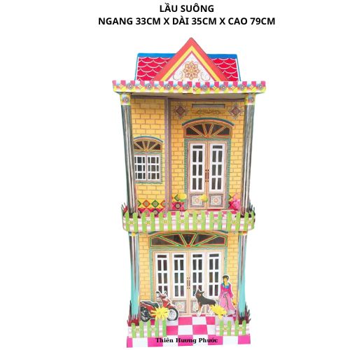 Nhà lầu suông vàng mã